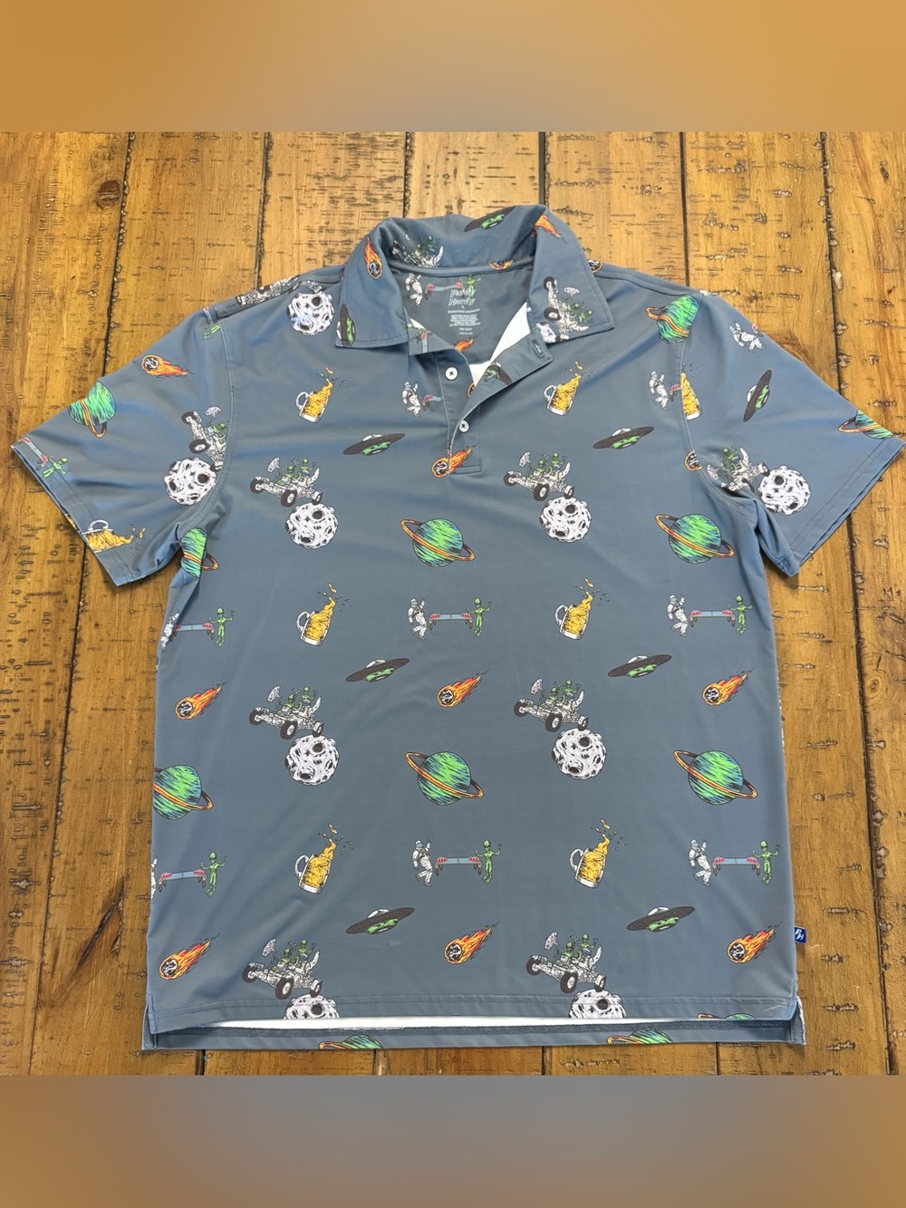 PARDY HARDY SPACEBALLS GOLF POLO L